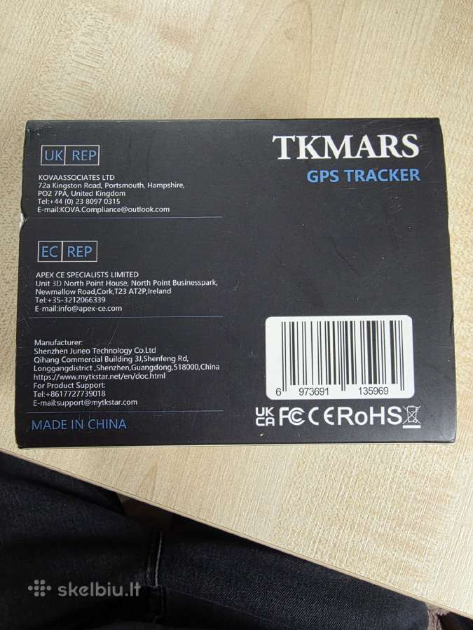 Tkmars GPS Tracker 4G Tk905b 10 000mah baterija - nuotraukos Nr. 5