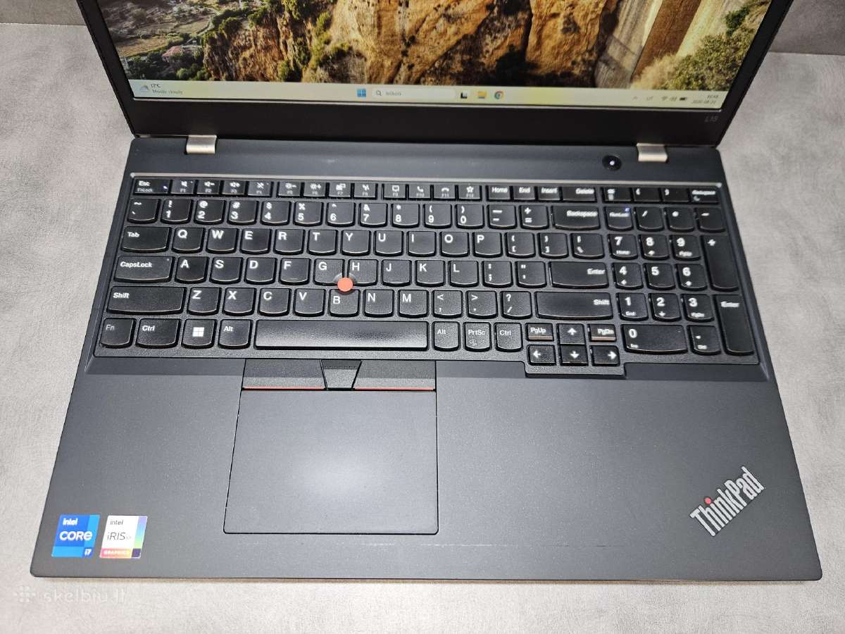 Lenovo Thinkpad/15.6" Fhd/i7-1165g7/16ram/512ssd - nuotraukos Nr. 2