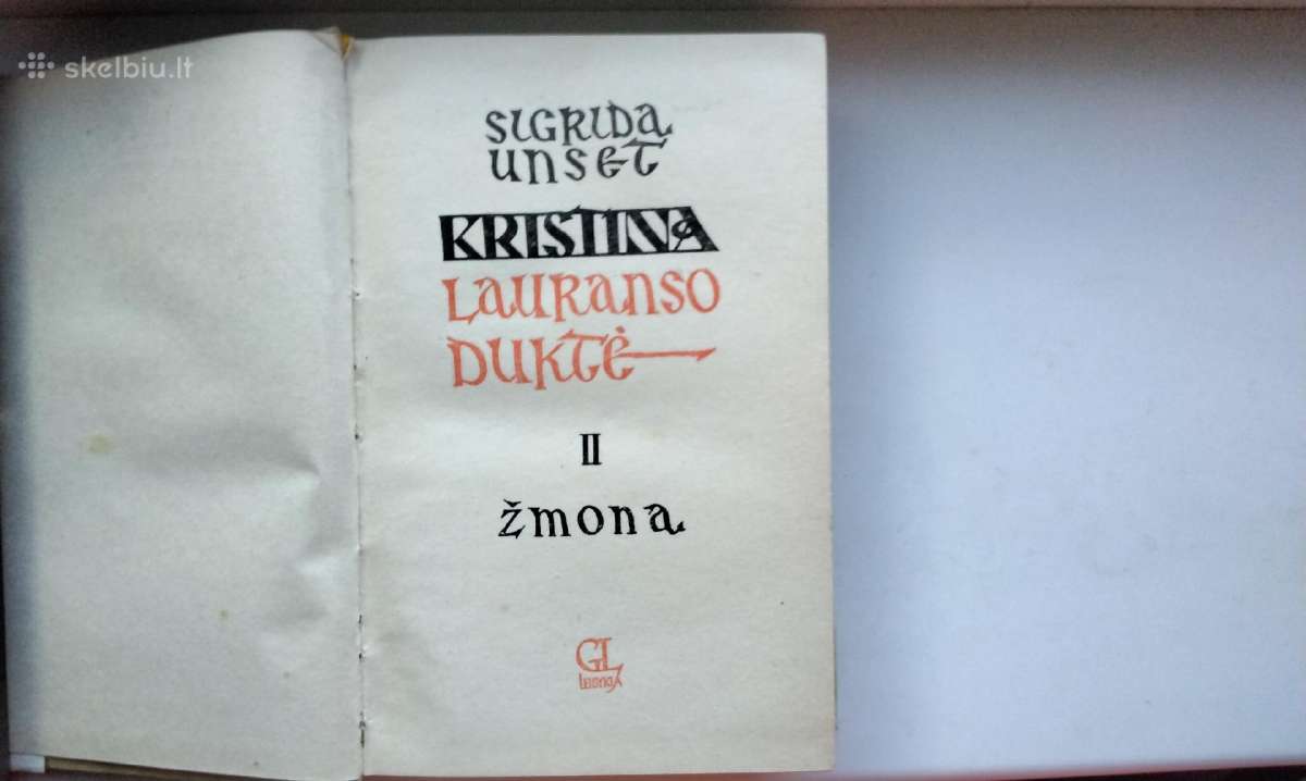 S. Unset. Kristina Lauranso duktė. 1,2,3 t. 1960 m - nuotraukos Nr. 12