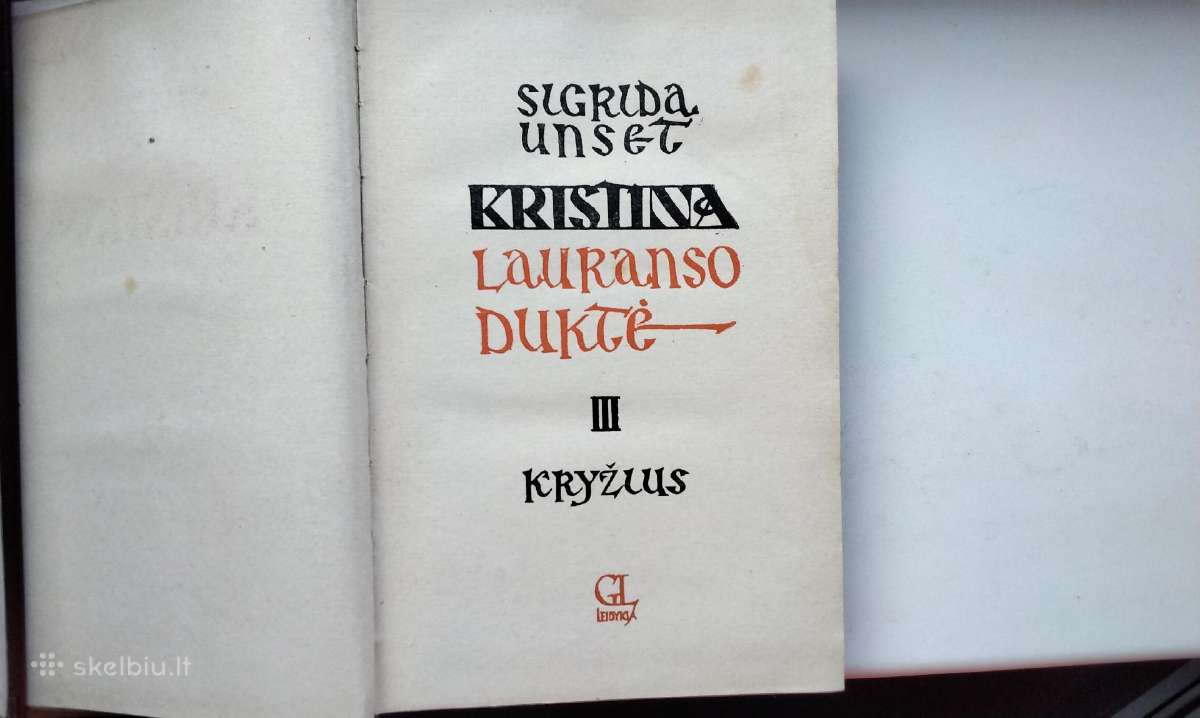 S. Unset. Kristina Lauranso duktė. 1,2,3 t. 1960 m - nuotraukos Nr. 22