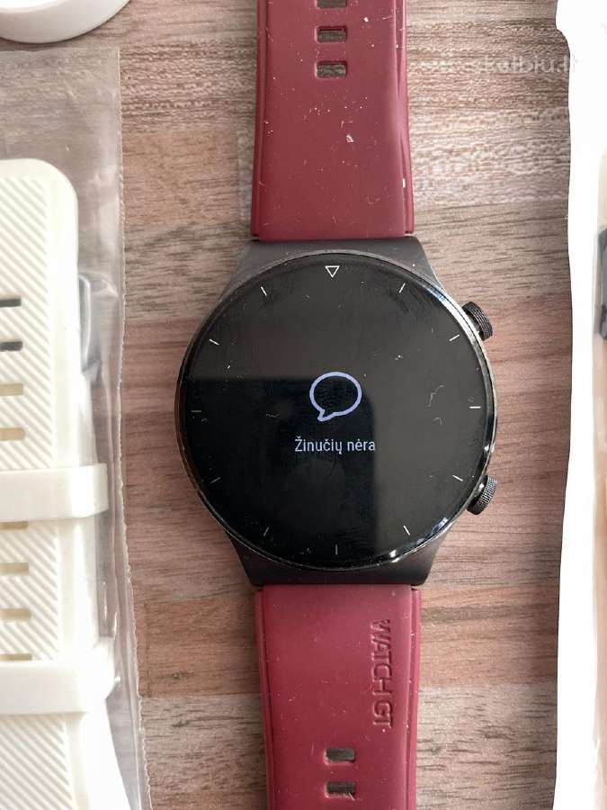 Huawei Watch GT 2 Pro Night Black ir apyrankės - nuotraukos Nr. 3