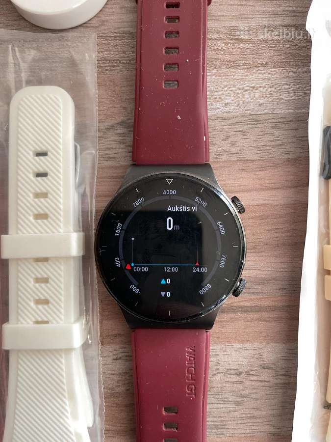 Huawei Watch GT 2 Pro Night Black ir apyrankės - nuotraukos Nr. 6