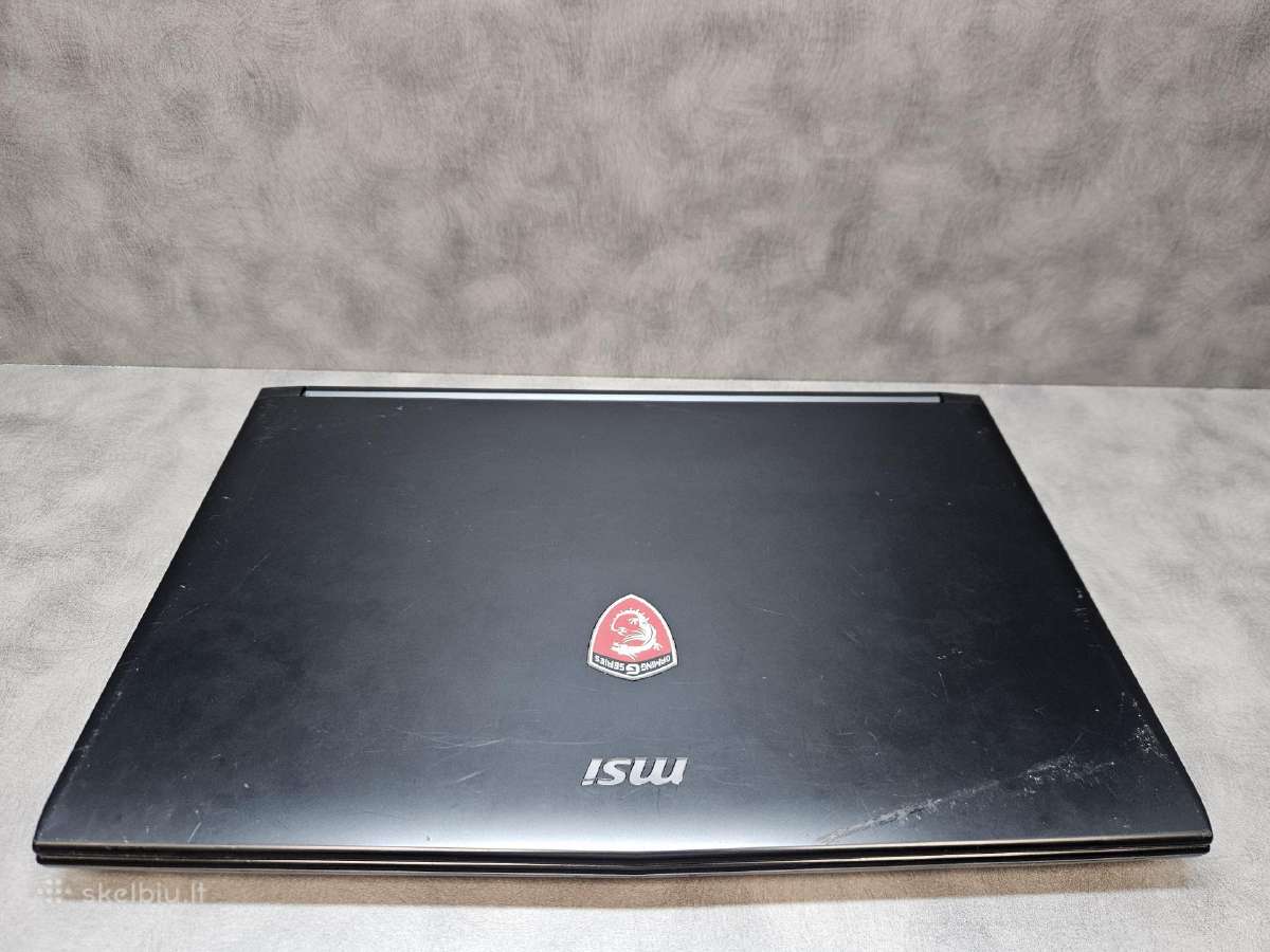 Msi/15.6"fhd/i7-6700hq/16r/256ssd+500hdd/gtx 960m - nuotraukos Nr. 5
