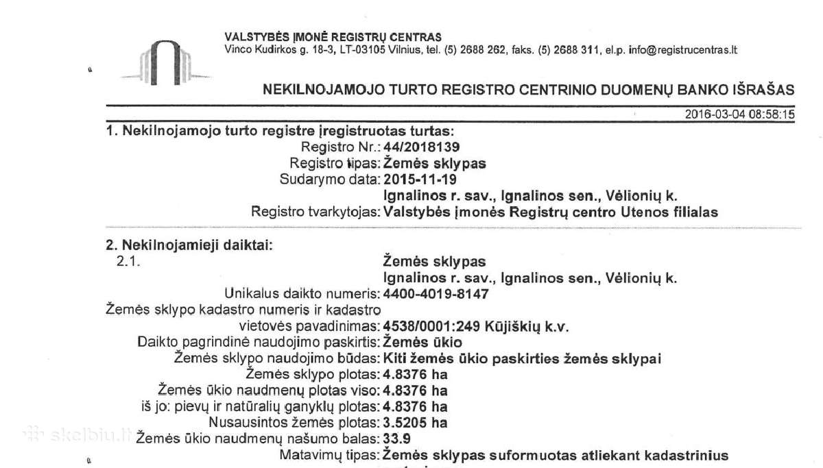 Parduodami sklypai Ignalinos raj - nuotraukos Nr. 7