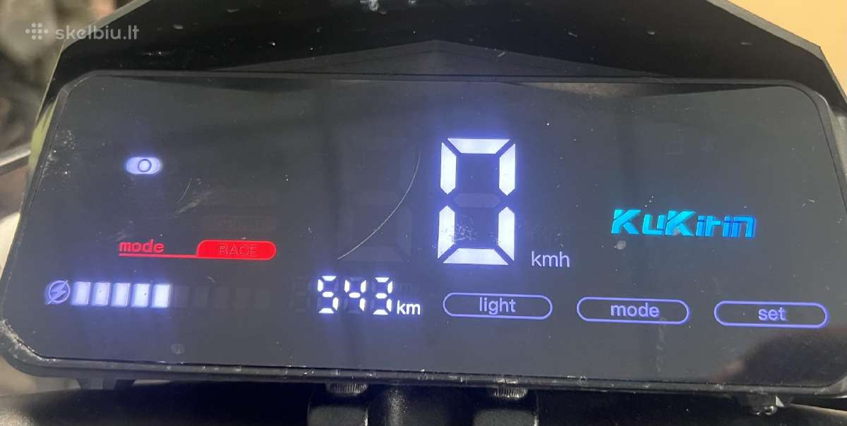 Kukirin G2 Rida 550km - nuotraukos Nr. 13