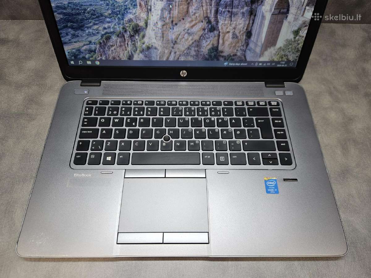 Hp Elitebook/15.6" HD/i7-5600u/16 RAM/240 SSD - nuotraukos Nr. 2