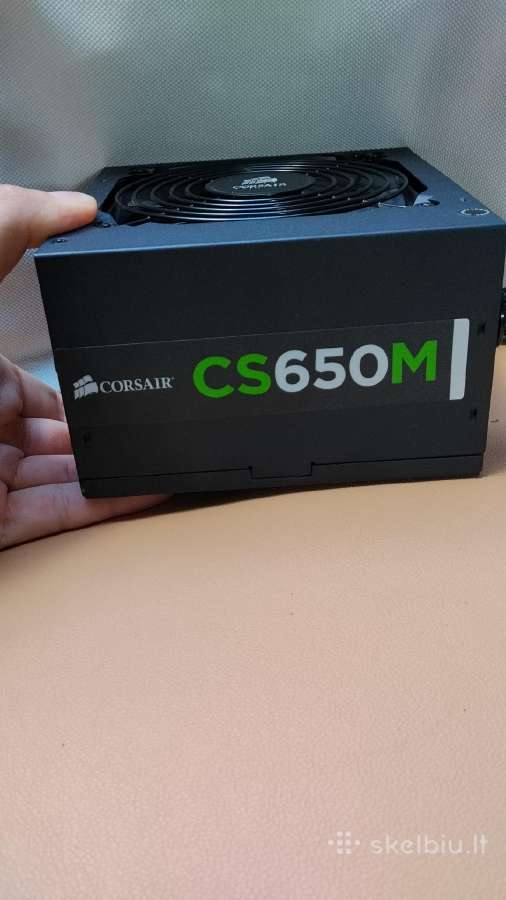 Corsair Cs650m 650 Watt 80 Plus® Gold - nuotraukos Nr. 2
