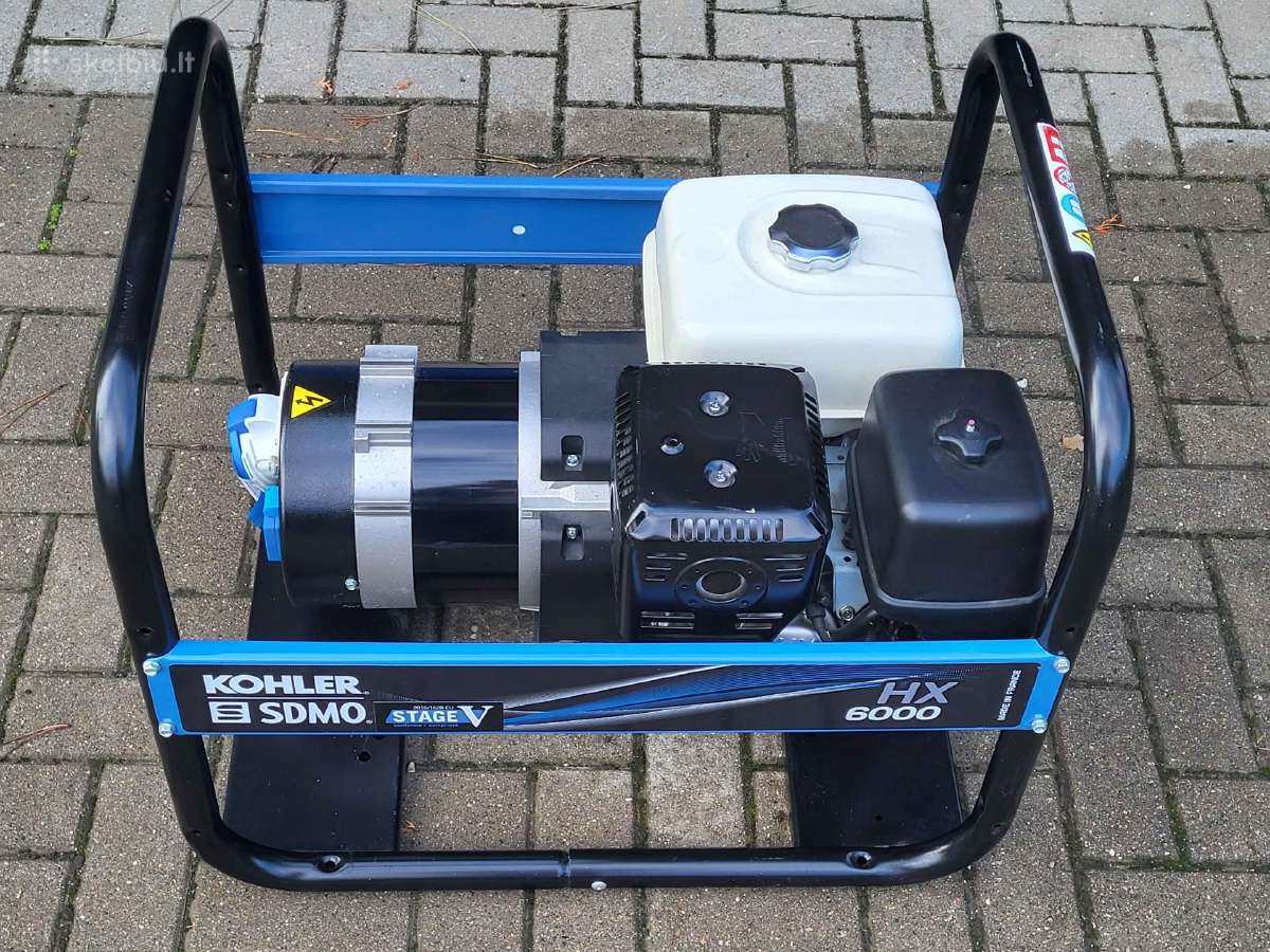 Generatorius Kohler Sdmo Hxc 6000 C5 - nuotraukos Nr. 3