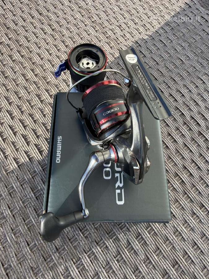 Shimano Vanford C3000, su papildomu būgneliu - nuotraukos Nr. 3