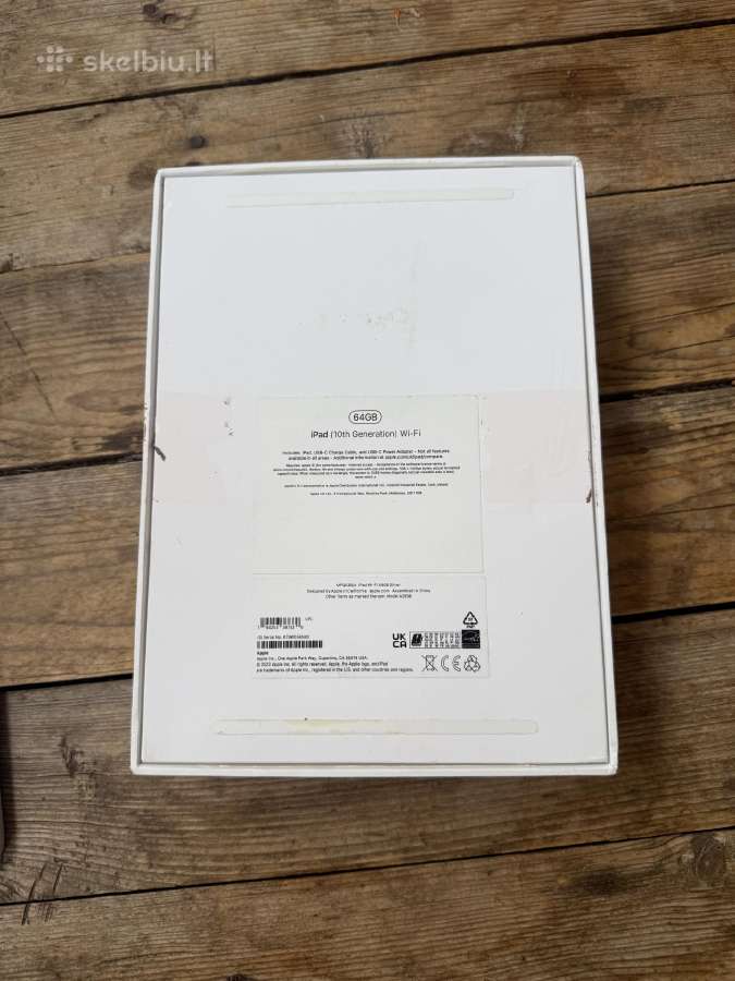Apple iPad Be iCloud paskyrų - nuotraukos Nr. 3