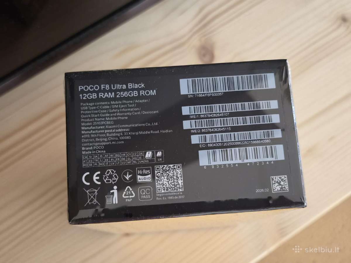 Poco F8 Ultra - nuotraukos Nr. 3