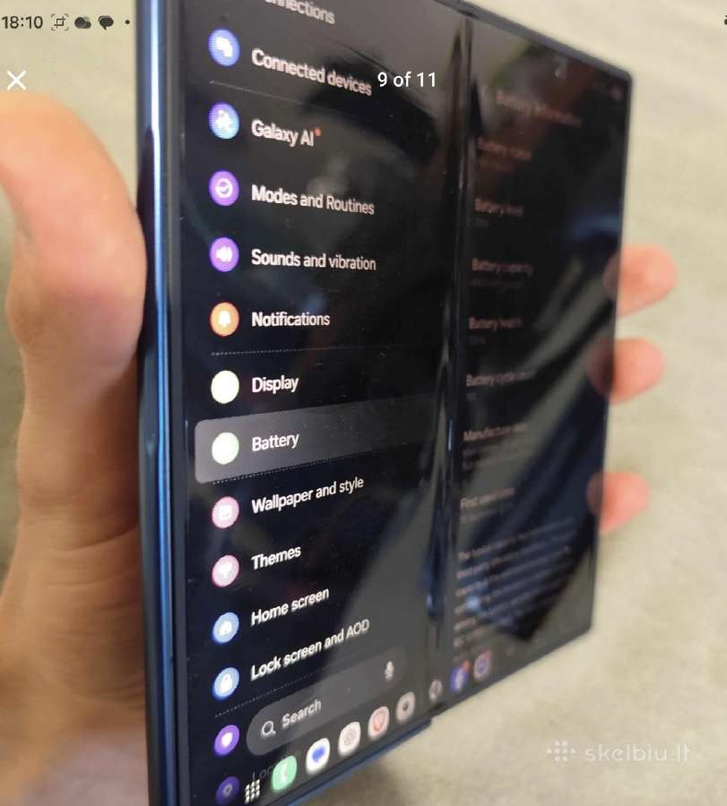 Samsung z fold 7 256gb - nuotraukos Nr. 7