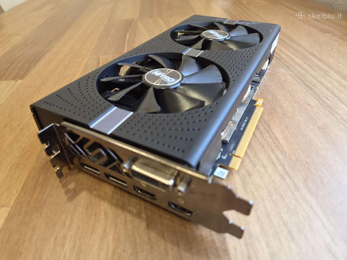 Sapphire Nitro+ Rx 580 4G - nuotraukos Nr. 2