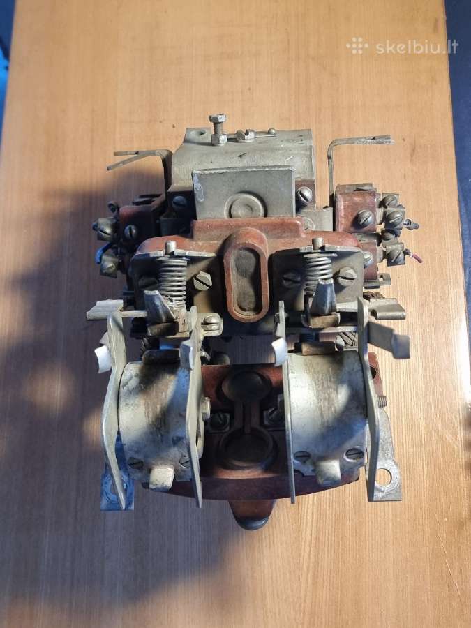 Elektromagnet.kontaktorius Ктпв-62 (63a, ~380v - nuotraukos Nr. 2