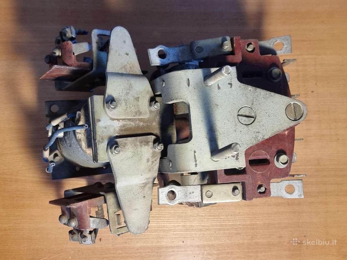 Elektromagnet.kontaktorius Ктпв-62 (63a, ~380v - nuotraukos Nr. 4