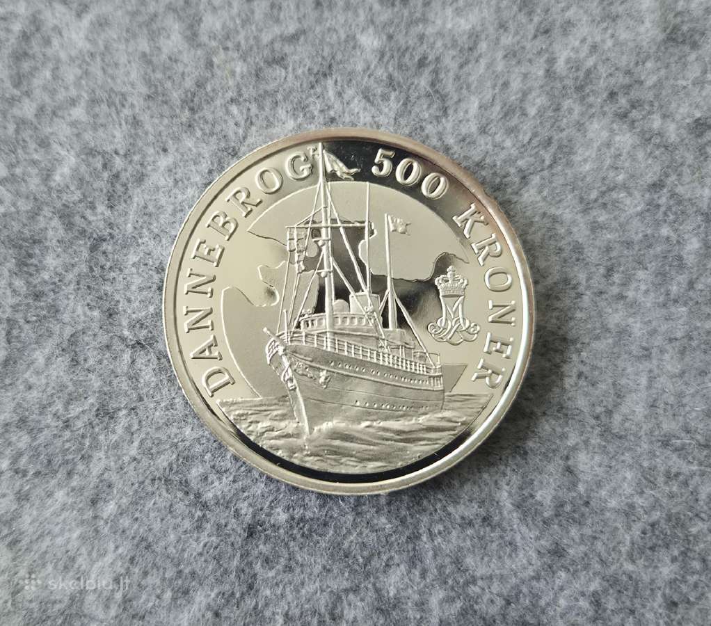 500 Kronų 2010 Danija. Kaina 90 Eur. - nuotraukos Nr. 9
