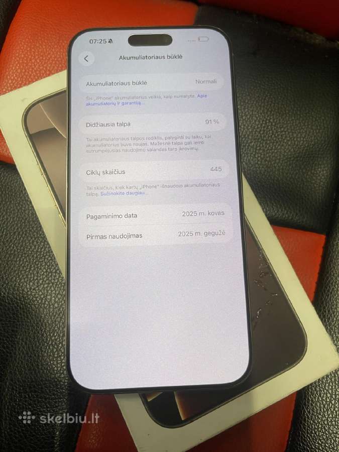 iPhone 16 pro max - nuotraukos Nr. 4