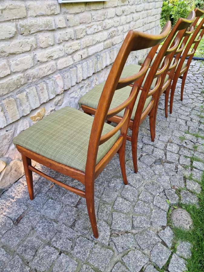 Vintažinės mid century bukmedžio kėdės - nuotraukos Nr. 2