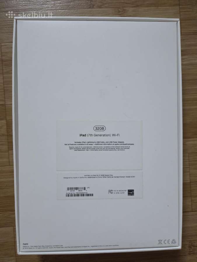 iPad 7th gen wi-fi su Apple Pencil (1st gen) - nuotraukos Nr. 5