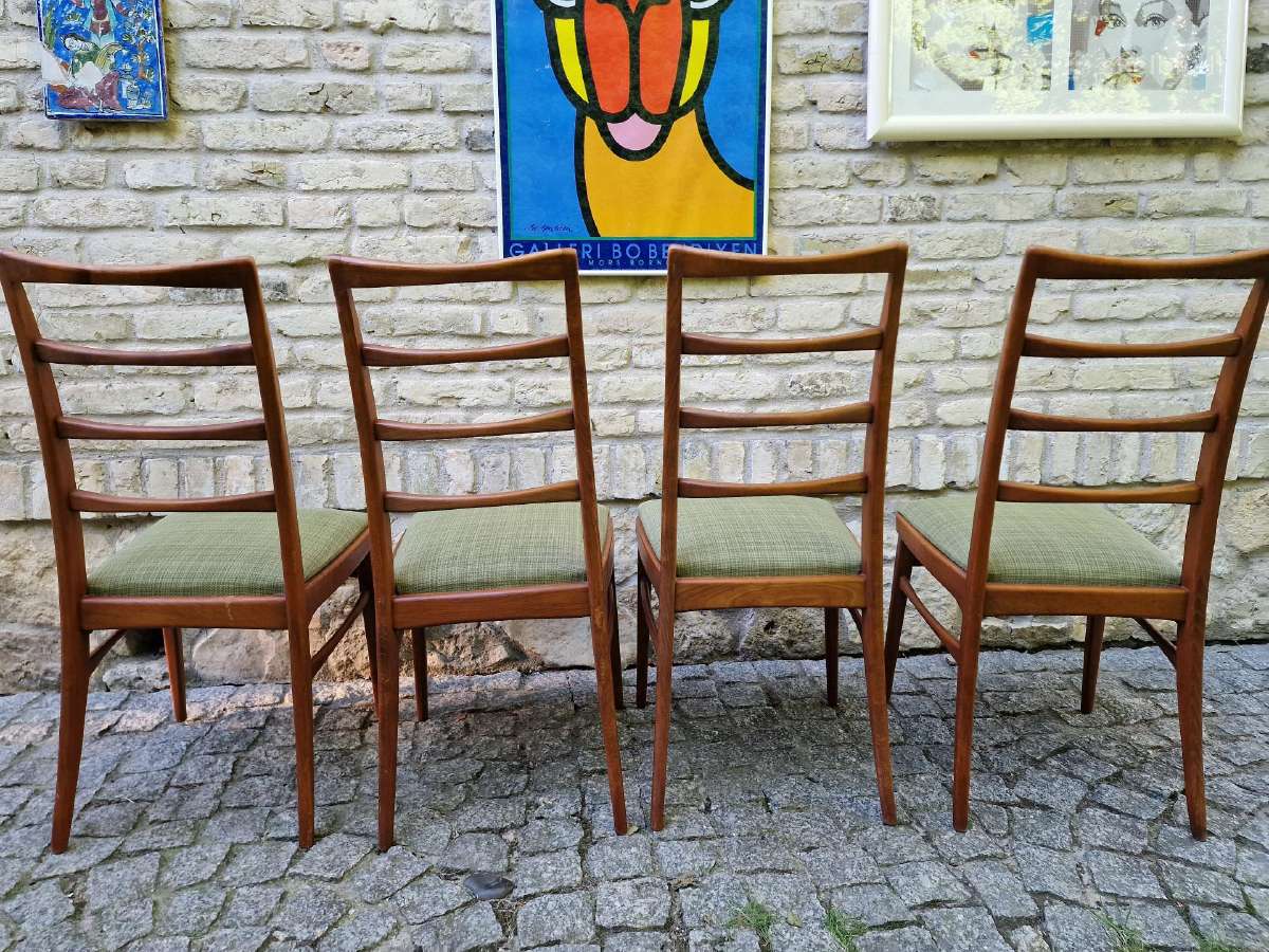 Vintažinės mid century bukmedžio kėdės - nuotraukos Nr. 3