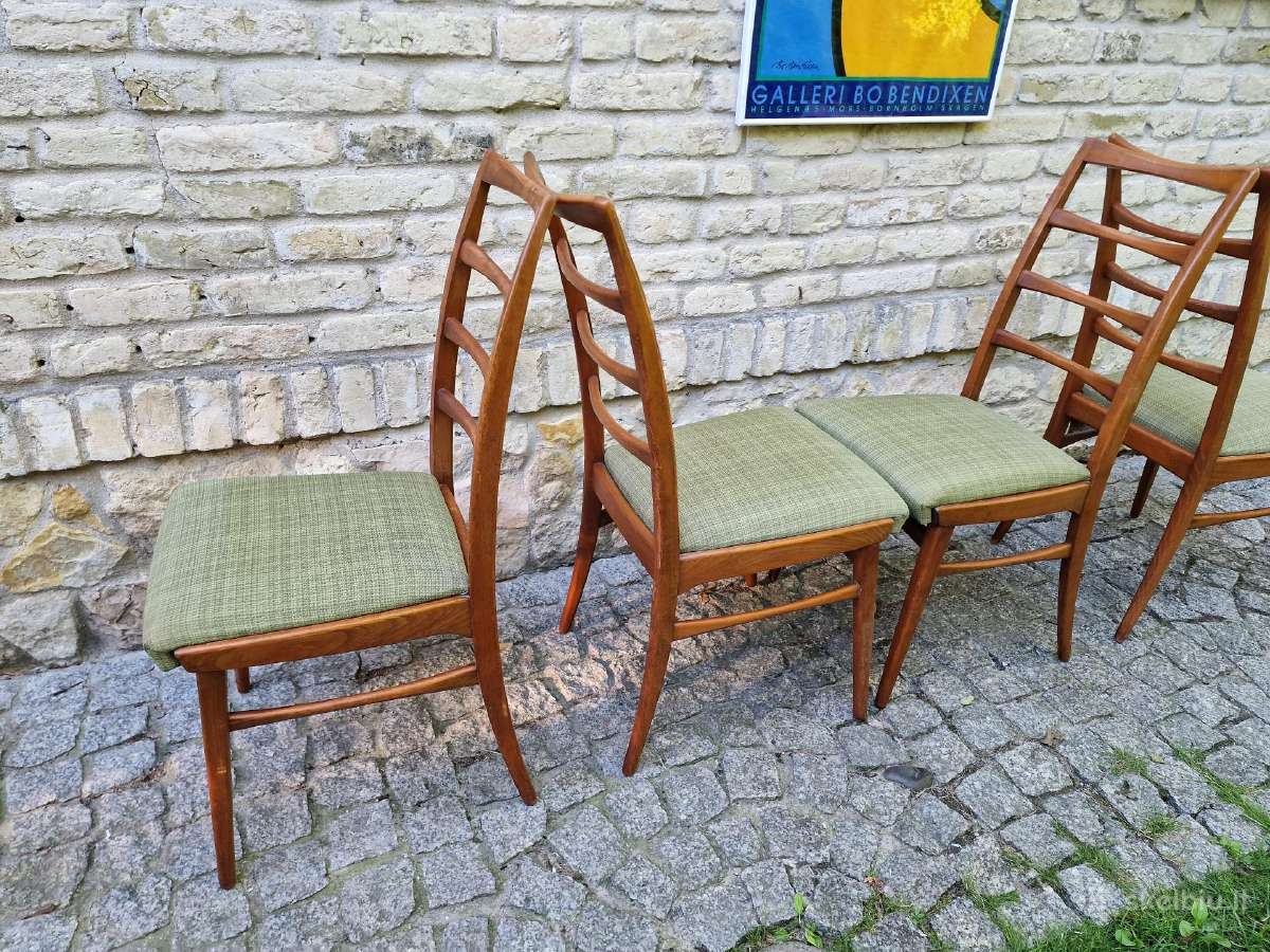 Vintažinės mid century bukmedžio kėdės - nuotraukos Nr. 4