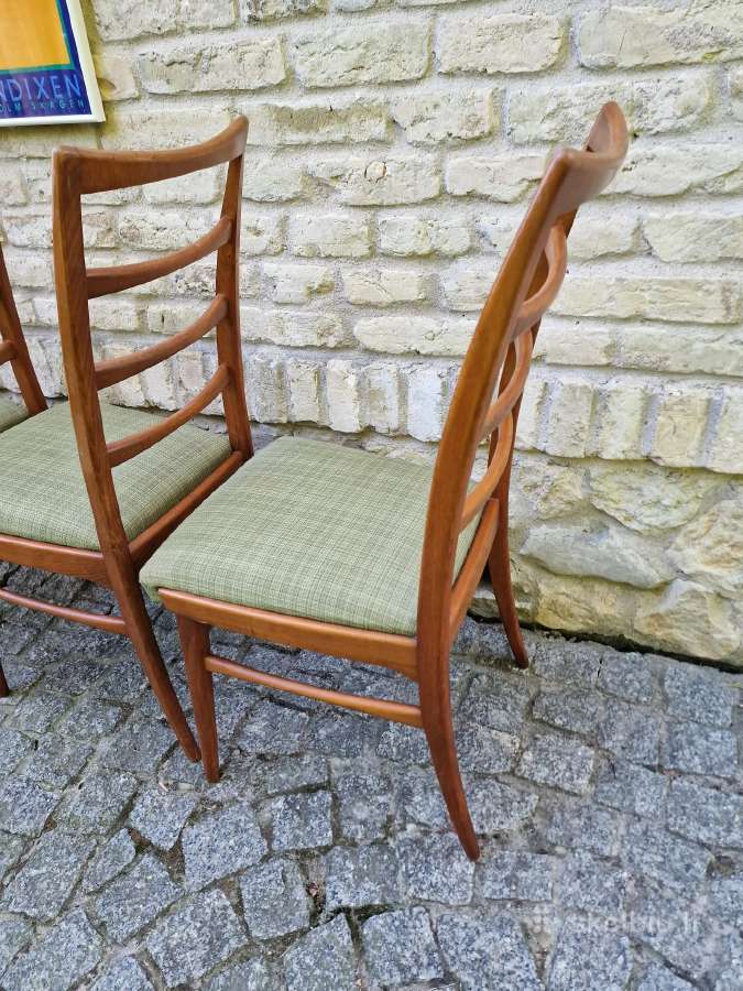 Vintažinės mid century bukmedžio kėdės - nuotraukos Nr. 5