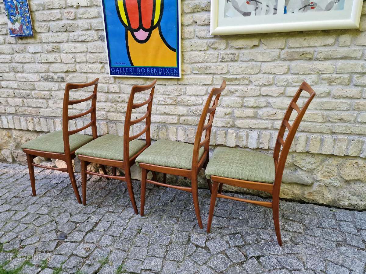 Vintažinės mid century bukmedžio kėdės - nuotraukos Nr. 8