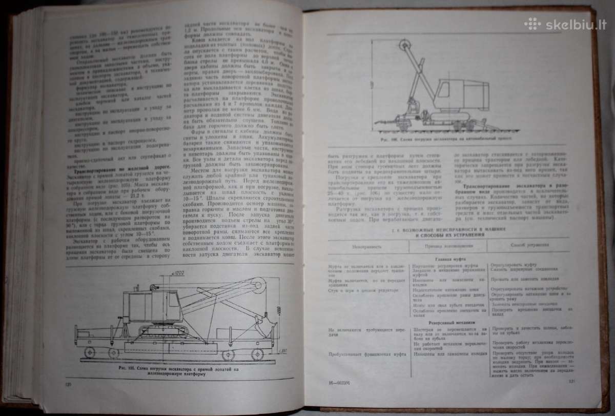 Vienakaušis ekskavatorius E-652b knyga 1970 m. - nuotraukos Nr. 14
