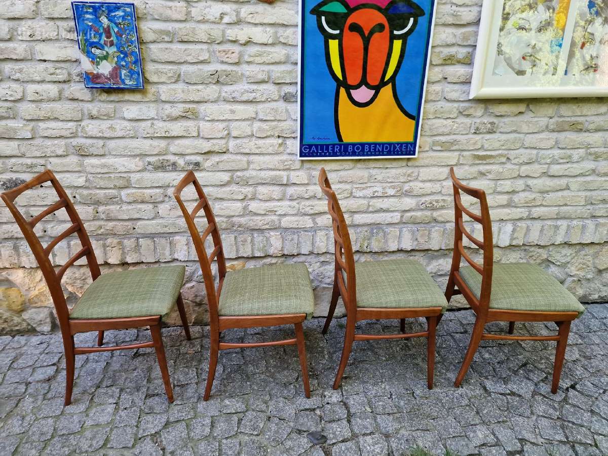 Vintažinės mid century bukmedžio kėdės - nuotraukos Nr. 14