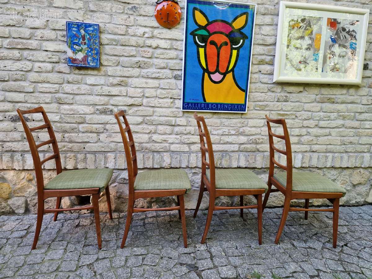 Vintažinės mid century bukmedžio kėdės - nuotraukos Nr. 17