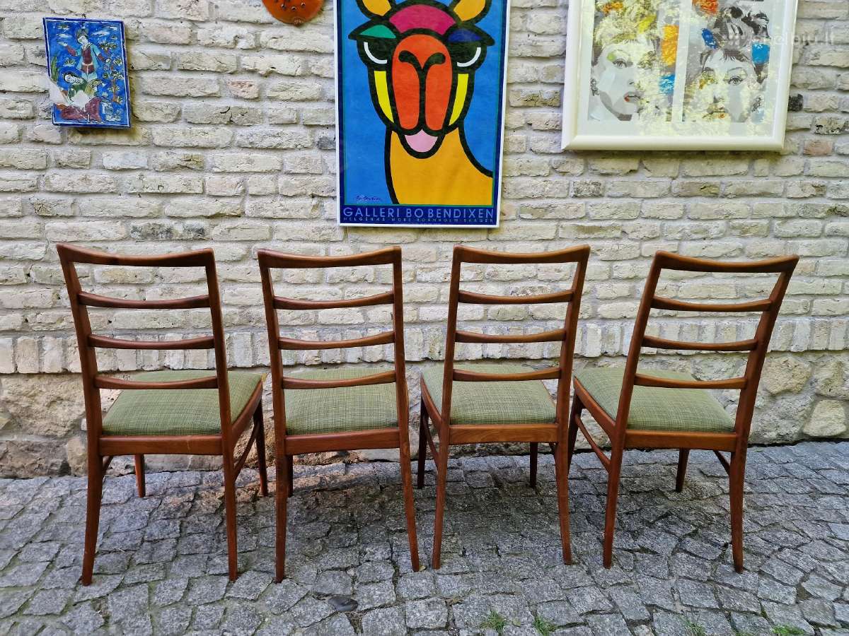 Vintažinės mid century bukmedžio kėdės - nuotraukos Nr. 29