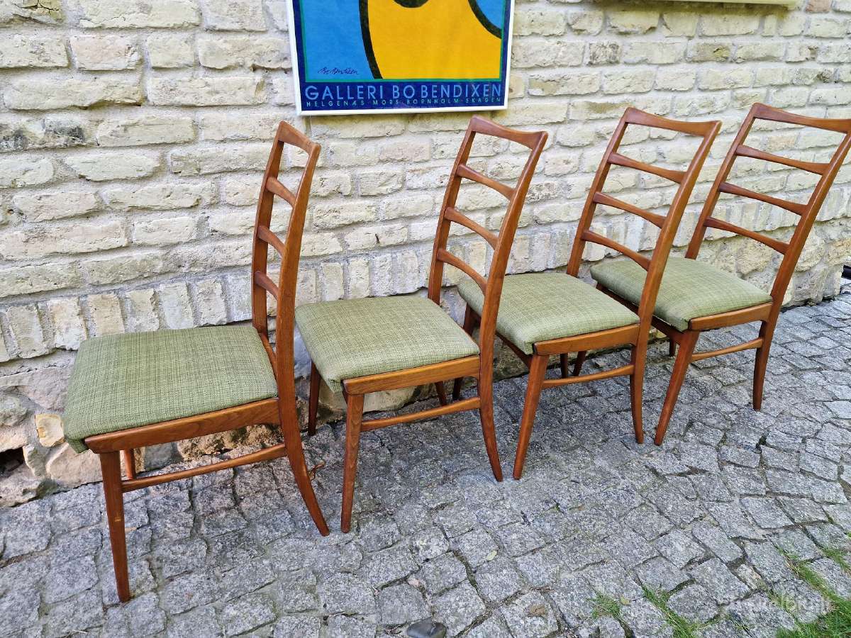Vintažinės mid century bukmedžio kėdės - nuotraukos Nr. 30