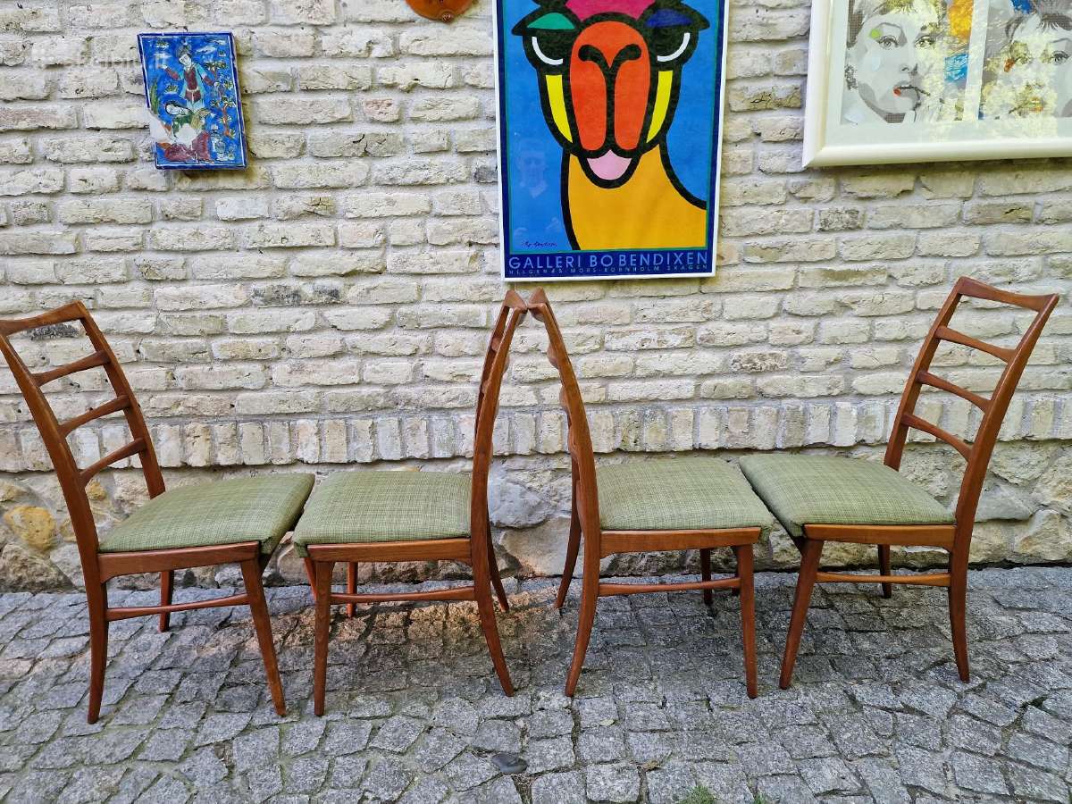 Vintažinės mid century bukmedžio kėdės - nuotraukos Nr. 31