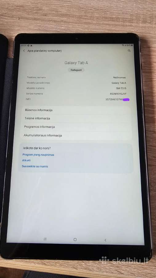 Samsung Tab A - nuotraukos Nr. 4