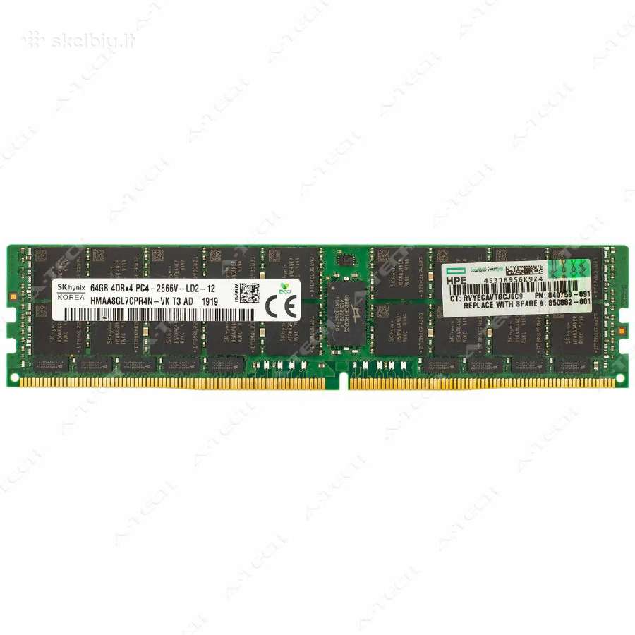 Perku 64gb Ddr4 Lrdimm po 90 Eur, bet koks greitis - nuotraukos Nr. 2