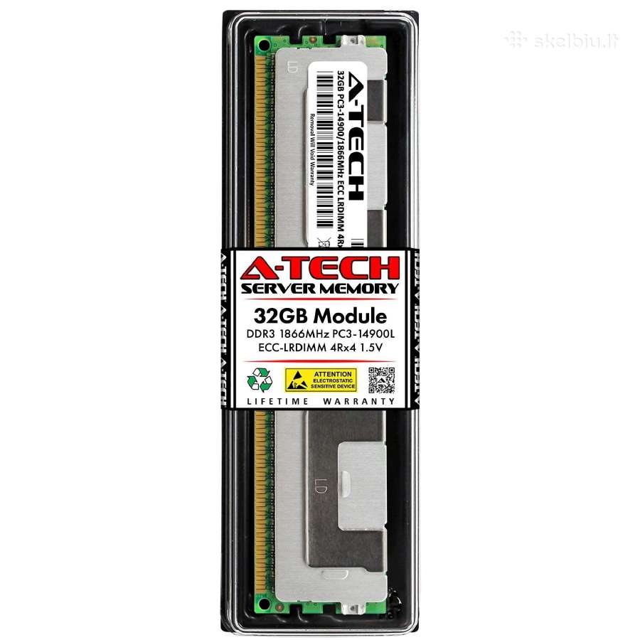 Serverinė atmintis 32gb Ddr4-3200 Ecc Rdimm - nuotraukos Nr. 2