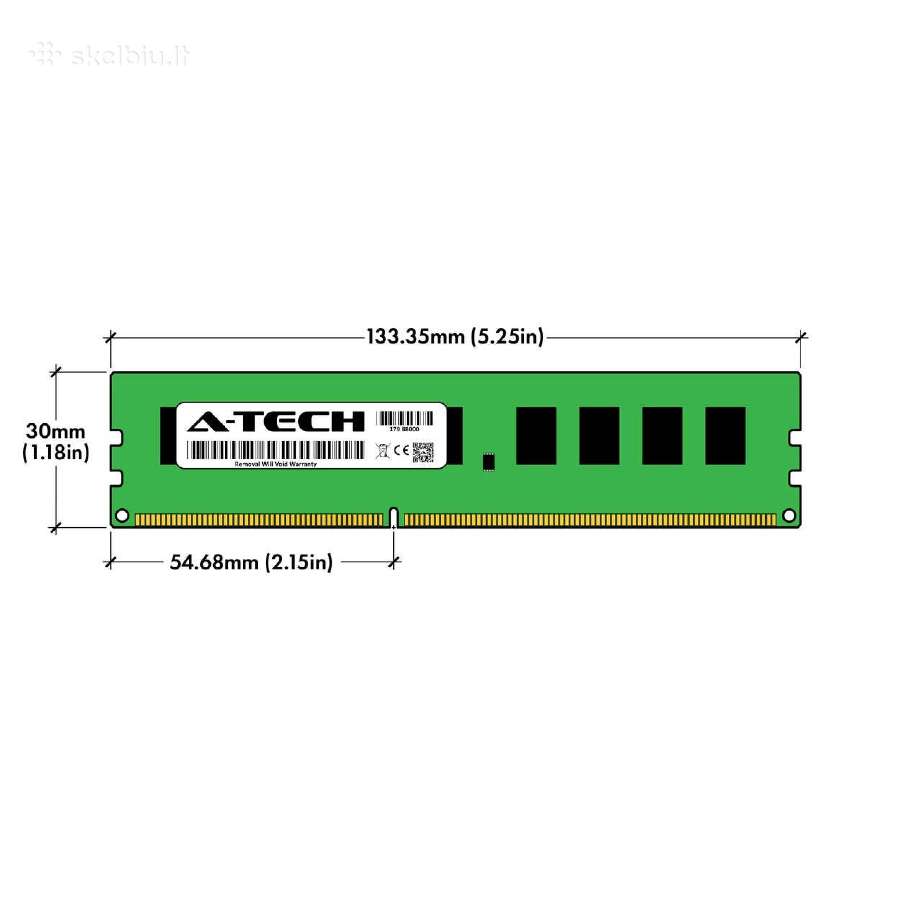 Serverio atmintis 16gb Ddr4-3200 Ecc Rdimm 1rx4 - nuotraukos Nr. 3