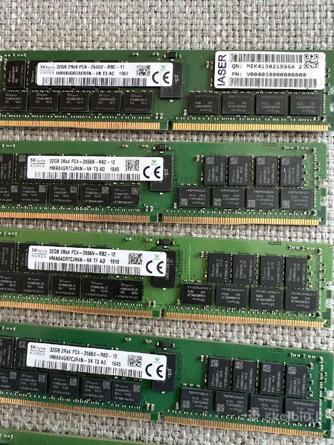 Serverinė atmintis 16gb Ddr4-2133 Ecc Rdimm - nuotraukos Nr. 3
