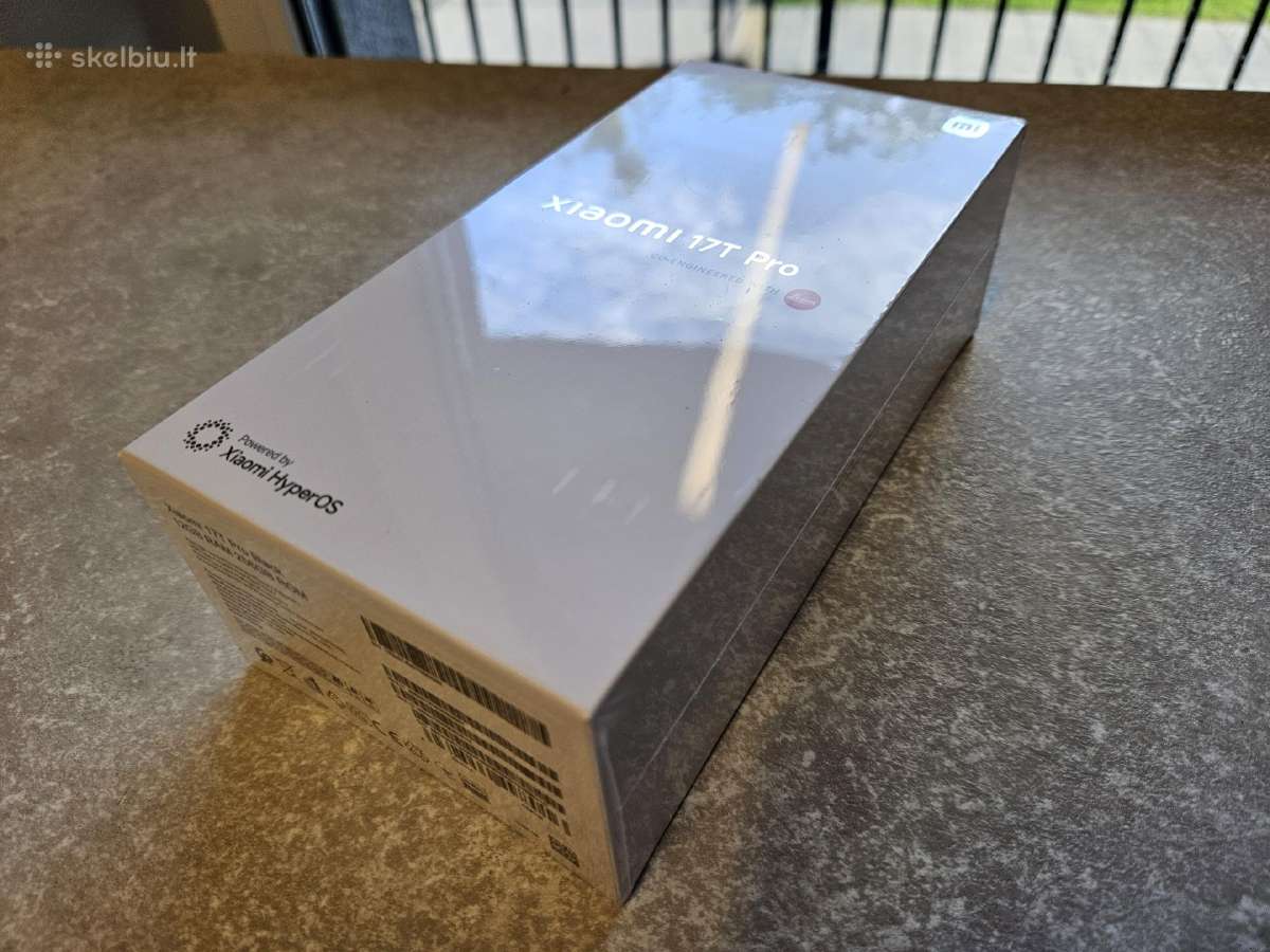 Naujas Xiaomi 17t Pro 256 GB juodas telefonas - nuotraukos Nr. 2