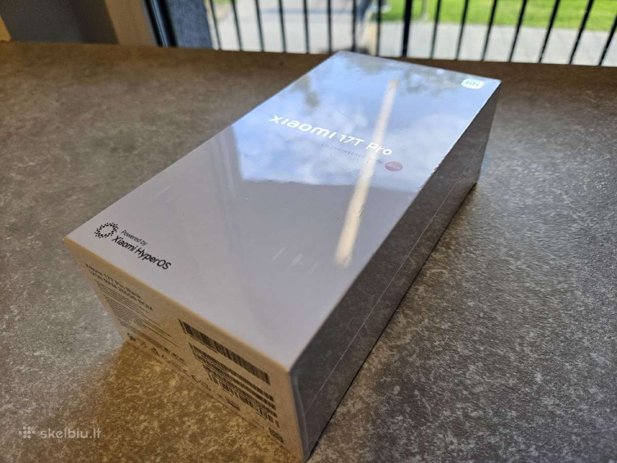 Naujas Xiaomi 17t Pro 256 GB juodas telefonas - nuotraukos Nr. 3