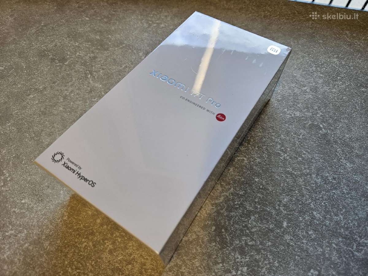 Naujas Xiaomi 17t Pro 256 GB juodas telefonas - nuotraukos Nr. 4