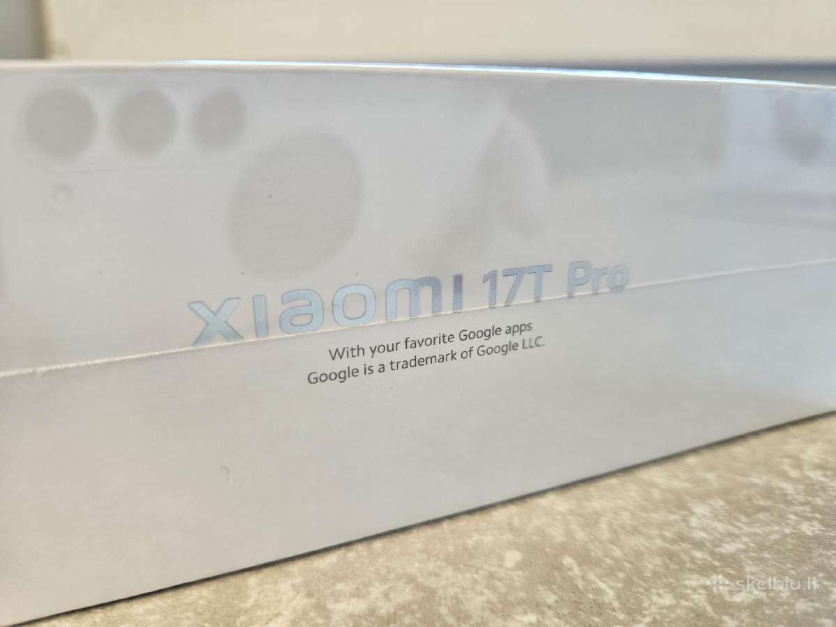 Naujas Xiaomi 17t Pro 256 GB juodas telefonas - nuotraukos Nr. 5