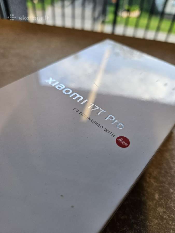 Naujas Xiaomi 17t Pro 256 GB juodas telefonas - nuotraukos Nr. 6