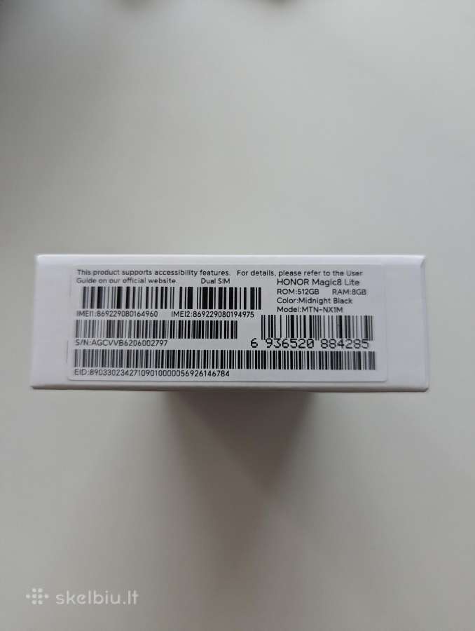 Honor Magic 8 Lite - nuotraukos Nr. 5