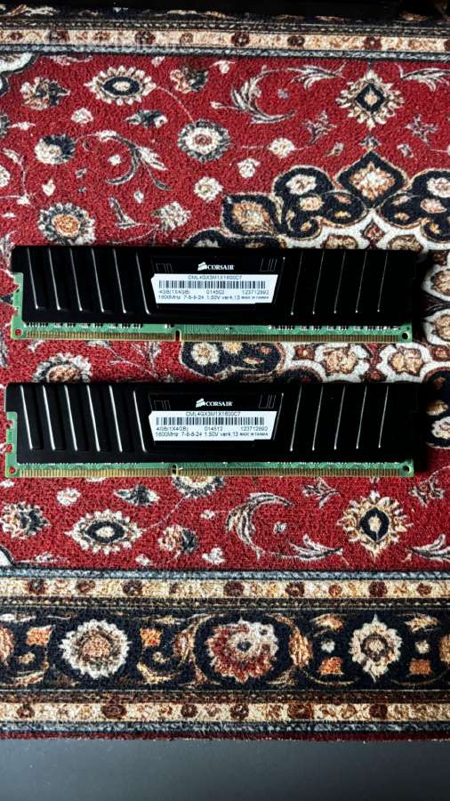Parduodama Ddr3 Corsair 1600mhz (2x4) - nuotraukos Nr. 2