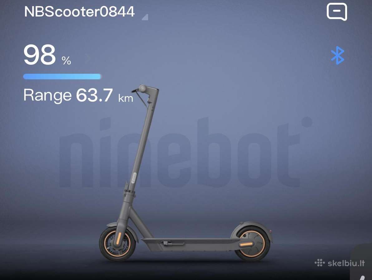 Ninebot Kickscooter Max G30 paspirtukas - nuotraukos Nr. 8