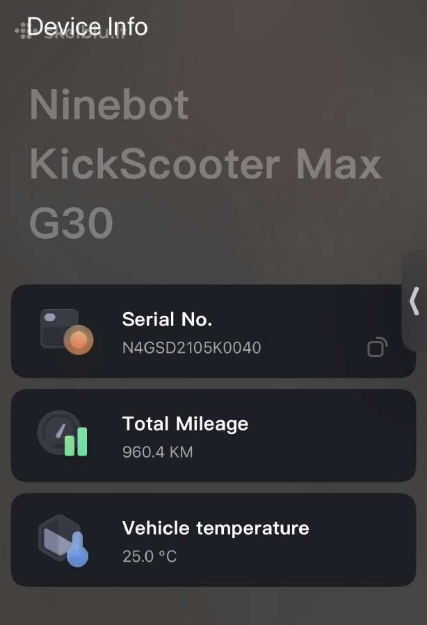 Ninebot Kickscooter Max G30 paspirtukas - nuotraukos Nr. 3