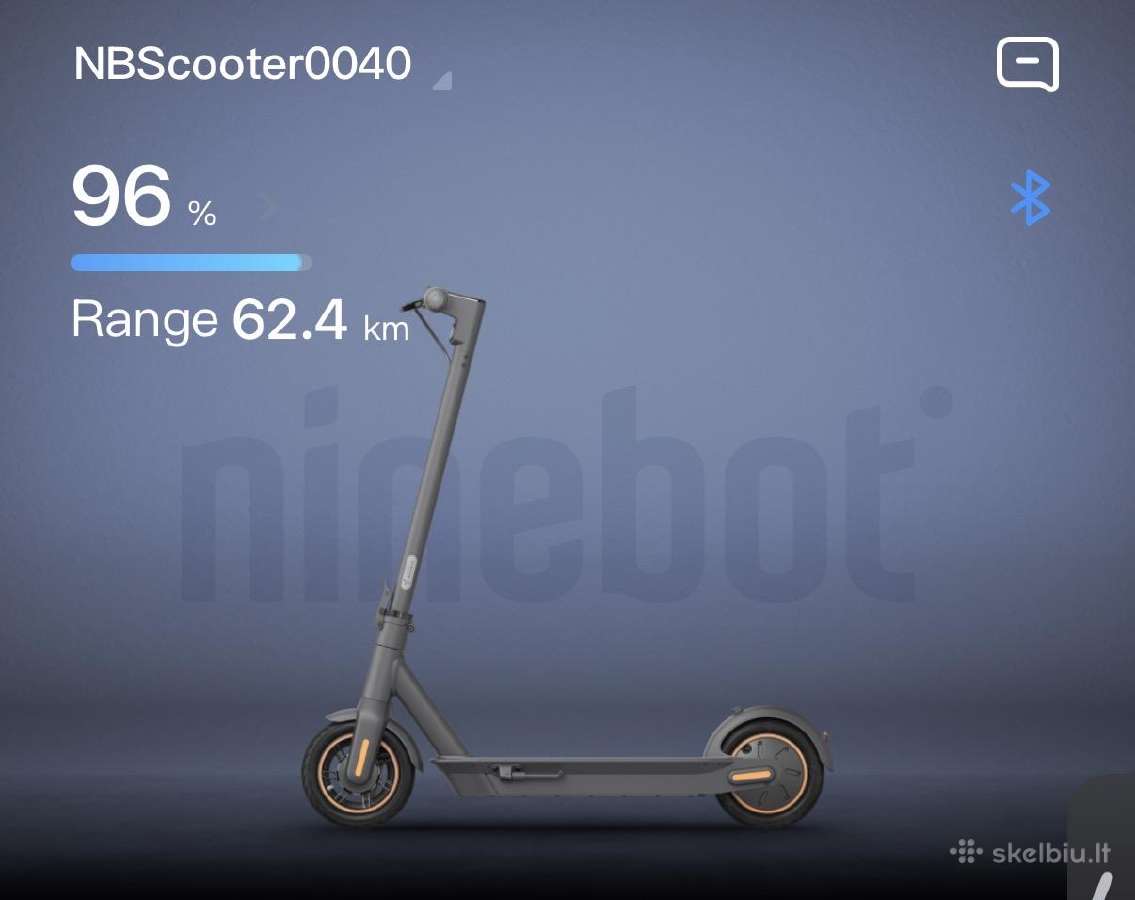 Ninebot Kickscooter Max G30 paspirtukas - nuotraukos Nr. 4