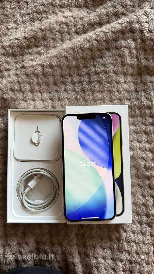 iPhone 14 128 GB – baltas - nuotraukos Nr. 3