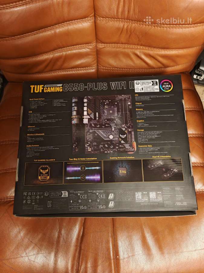 Asus Tuf Gaming B550-plus WiFi II Am4 Ddr4 - nuotraukos Nr. 2